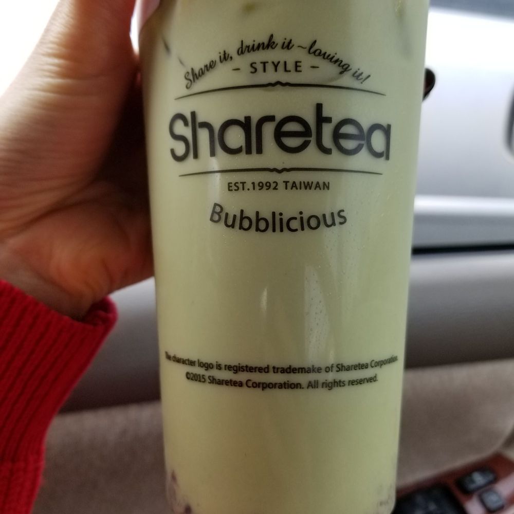 Sharetea - Matcha red bean milk tea - Bubble Tea Near Me - Beaverton, Oregon Sharetea - Matcha red bean milk tea - Bubble Tea Near Me - Beaverton, Oregon