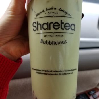 Sharetea - Matcha red bean milk tea - Bubble Tea Near Me - Beaverton, Oregon Sharetea - Matcha red bean milk tea - Bubble Tea Near Me - Beaverton, Oregon