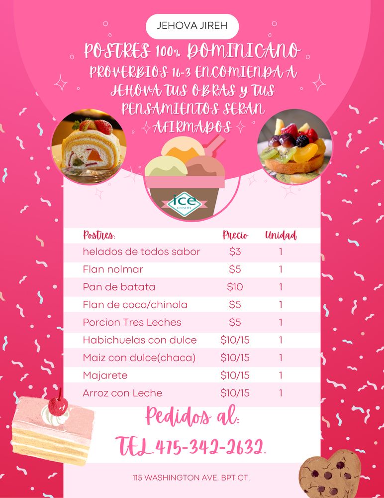 Delicias Dominicana Jehova Jireh