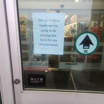 Walgreens - The sign that up for at least an hour after they're supposed to be open at least 3 times a week. - Cosmetics & Beauty Supply Near Me - Tarrytown, New York Walgreens - The sign that up for at least an hour after they're supposed to be open at least 3 times a week. - Cosmetics & Beauty Supply Near Me - Tarrytown, New York