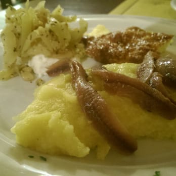 Il Circolino - Polenta with anchovies, omlette and cheese appetizer - Italian Near Me - Bergamo, BG