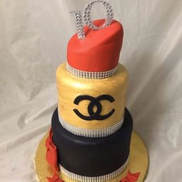 Channel theme cake Channel theme cake