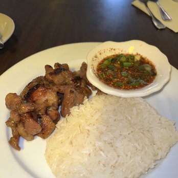 Melanee Thai - Grilled pork with sticky rice - Thai Near Me - Los Angeles, California Melanee Thai - Grilled pork with sticky rice - Thai Near Me - Los Angeles, California