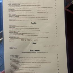 Menu Menu