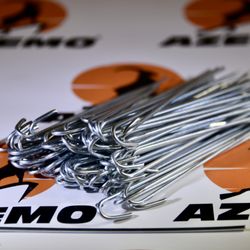AZEMO Wire - AZEMO Wire 12GA Galvanized Steel 1" 1/2 Tie Wires