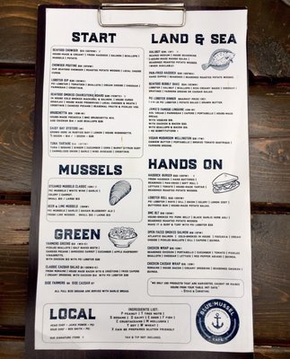 Menu photo 6 Blue Mussel Cafe New Glasgow, PE