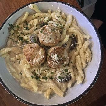 Mondo's Italian Restaurant - Mushroom Marsala Cream with scallops - Italian Near Me - Charleston, South Carolina Mondo's Italian Restaurant - Mushroom Marsala Cream with scallops - Italian Near Me - Charleston, South Carolina