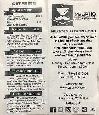 Menu photo 4 MexiPHO Glastonbury, CT