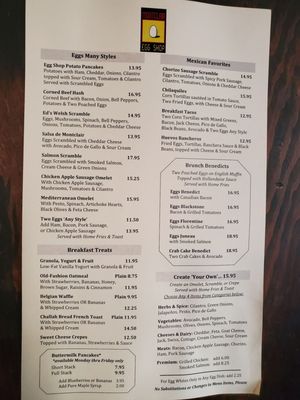 Menu photo 7 Montclair Egg Shop Oakland, CA