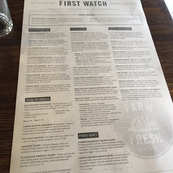 First Watch - Breakfast & Brunch Near Me - Springfield, Missouri First Watch - Breakfast & Brunch Near Me - Springfield, Missouri