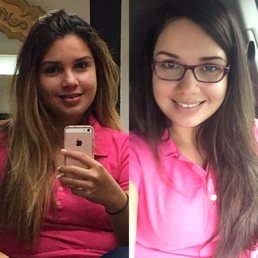 From a balayage to brunette. From a balayage to brunette.
