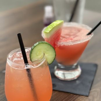 Rebel Cafe & Garden - Bushwick Garden & Watermelon Smash cocktails - Cocktail Bars Near Me - Brooklyn, New York