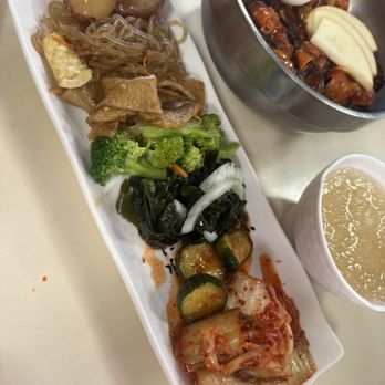 Sadies BBQ Inn - Banchan (only 1 refill per table) - Korean Near Me - Pearl City, Hawaii Sadies BBQ Inn - Banchan (only 1 refill per table) - Korean Near Me - Pearl City, Hawaii