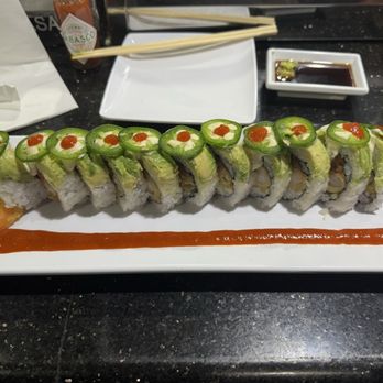 Edojin Sushi - Green dragon roll. - Japanese Near Me - Cypress, Texas