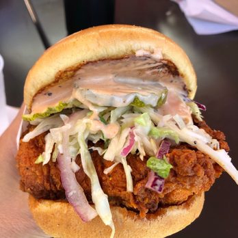 Cluck Kitchen - Nashville chicken sandwich - Chicken Shop Near Me - Irvine, California Cluck Kitchen - Nashville chicken sandwich - Chicken Shop Near Me - Irvine, California