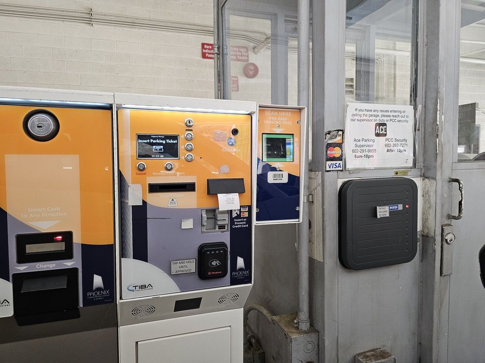 REGENCY GARAGE 40 North 2nd St, Phoenix, Arizona Parking Phone