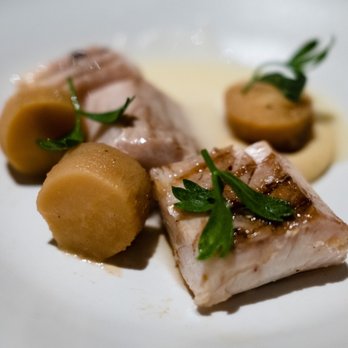 Audrey - Cobia Fish, Parsnip, Carolina Gold Rice Sauce - American Near Me - Nashville, Tennessee