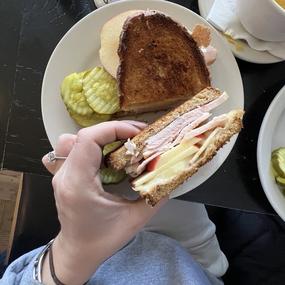 5 South Main - The turkey apple Vermont cheddar melt, I have found sandwich nirvana - American Near Me - Cohasset, Massachusetts 5 South Main - The turkey apple Vermont cheddar melt, I have found sandwich nirvana - American Near Me - Cohasset, Massachusetts