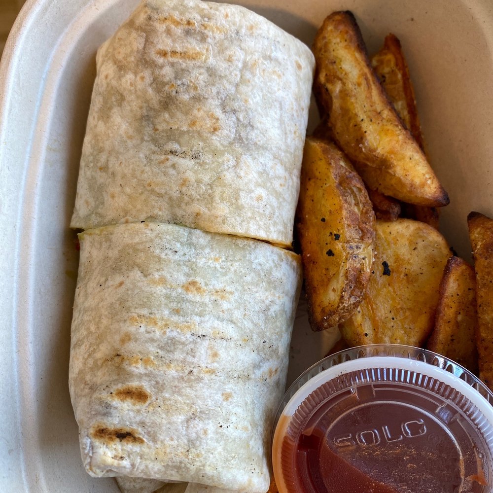 Bluestone Lane Battery Park Café - BL burrito - Coffee & Tea Near Me - New York, New York Bluestone Lane Battery Park Café - BL burrito - Coffee & Tea Near Me - New York, New York