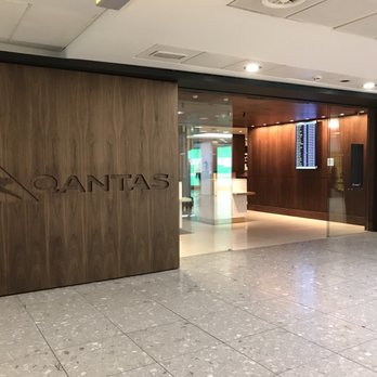 Qantas First Lounge - Entrance - Airport Lounges Near Me - Heathrow, XGL