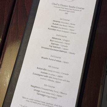 Shiro's - Menu - Sushi Bars Near Me - Seattle, Washington Shiro's - Menu - Sushi Bars Near Me - Seattle, Washington