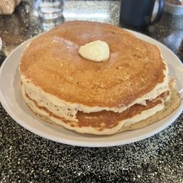 Flapjacks. Really really big. Also very good. Flapjacks. Really really big. Also very good.