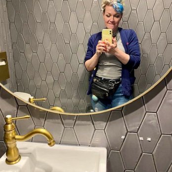 The State - cute restroom - New American Near Me - Redlands, California