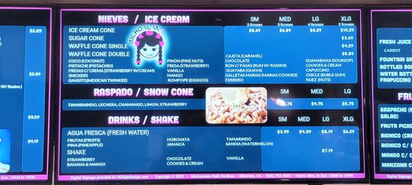 Menu photo 8 Michoacana Alhambra Alhambra, CA Menu photo 8 Michoacana Alhambra Alhambra, CA
