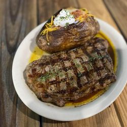 Smokeys Bar And Grill - Ribeye Dinner