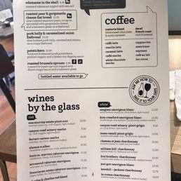 Apps and drinks.