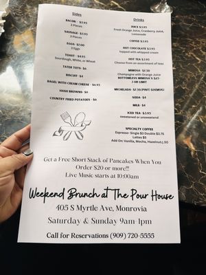 Menu photo 5 The Pour House Monrovia Monrovia, CA Menu photo 5 The Pour House Monrovia Monrovia, CA