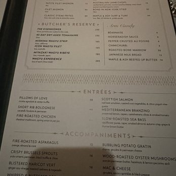 Maple & Ash - menu - Steakhouses Near Me - Scottsdale, Arizona Maple & Ash - menu - Steakhouses Near Me - Scottsdale, Arizona