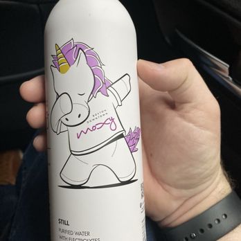 Moxy Boston Downtown - Water bottle - Hotels Near Me - Boston, Massachusetts