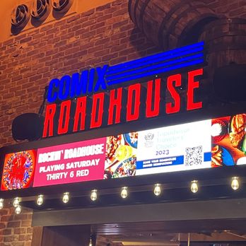 Comix Roadhouse - Comedy Clubs Near Me - Uncasville, Connecticut