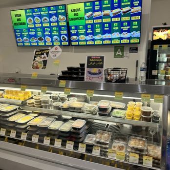 Laziz Grill - a display of food - Persian/Iranian Near Me - Los Angeles, California