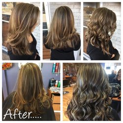 European Salon - Highlights & cut done by: Danielle