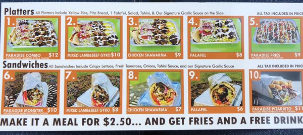 Menu photo 8 Pita Paradise Bakersfield, CA Menu photo 8 Pita Paradise Bakersfield, CA
