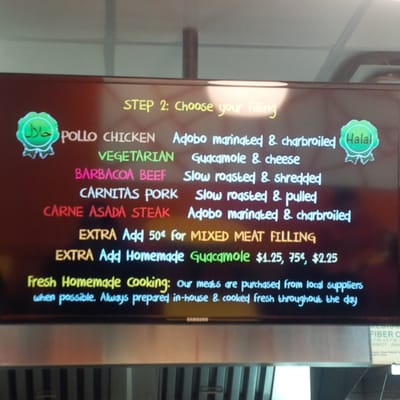 Menu photo 5 Burrito Gringo Ottawa, ON Menu photo 5 Burrito Gringo Ottawa, ON