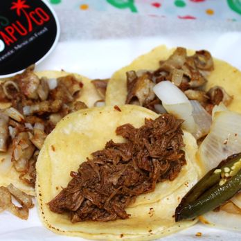 Tacos Acapulco - tacos de Tripa and barbacoa (comes with cilantro & onion) - Tacos Near Me - Greenacres, Florida
