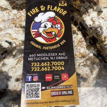 Fire & Flavor Grill - Menu - Portuguese Near Me - Metuchen, New Jersey