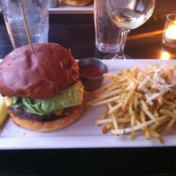 The Sunset Restaurant - Prime Rib Burger and Fries - $14 - New American Near Me - Malibu, California The Sunset Restaurant - Prime Rib Burger and Fries - $14 - New American Near Me - Malibu, California