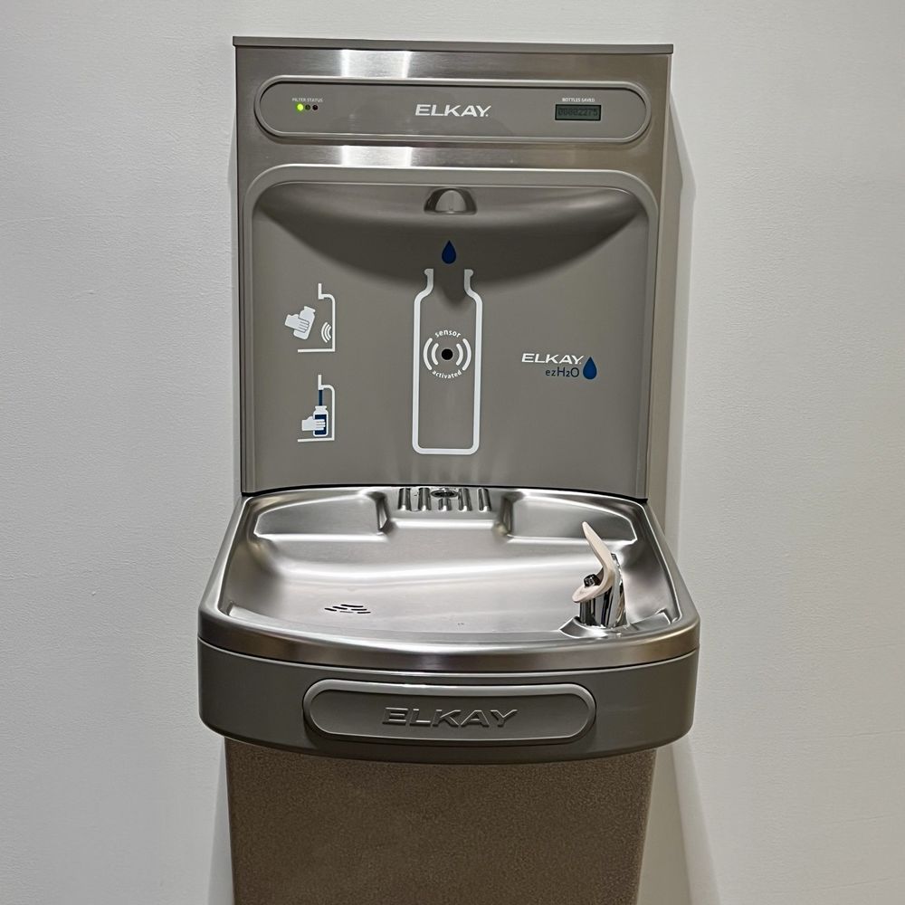 West Orange Public Library - Water bottle refill wall station is found on the lower-level - Libraries Near Me - West Orange, New Jersey West Orange Public Library - Water bottle refill wall station is found on the lower-level - Libraries Near Me - West Orange, New Jersey