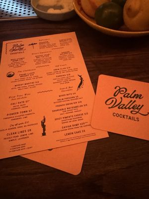 Menu photo 5 Palm Valley Cocktails Dublin, OH