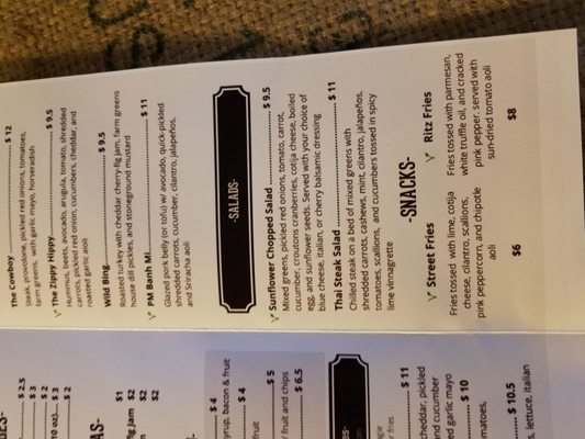 Menu photo 3 Sunflower Cafe West Glacier, MT