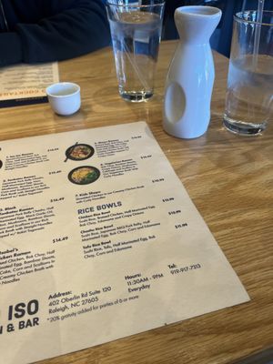 Menu photo 4 Iso Iso Ramen & Bar Raleigh, NC Menu photo 4 Iso Iso Ramen & Bar Raleigh, NC