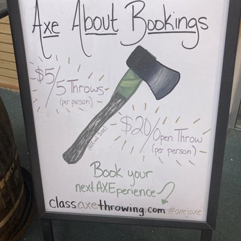 Class Axe Throwing - Axe Throwing Near Me - Jacksonville, Florida