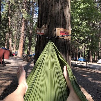 Camp 4 - Camp 4 site #19. A Lil Reading & Napping in a Hammock - Campgrounds Near Me - Yosemite National Park, California Camp 4 - Camp 4 site #19. A Lil Reading & Napping in a Hammock - Campgrounds Near Me - Yosemite National Park, California