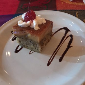 Billy's - Dessert, banana bread with flan - Bars Near Me - El Sargento, BCS Billy's - Dessert, banana bread with flan - Bars Near Me - El Sargento, BCS