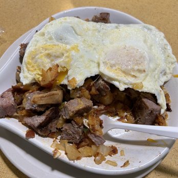 Skyway Cafe - I highly recommend the steak skillet. Everything about this dish was amazing. - Breakfast & Brunch Near Me - St. Petersburg, Florida Skyway Cafe - I highly recommend the steak skillet. Everything about this dish was amazing. - Breakfast & Brunch Near Me - St. Petersburg, Florida