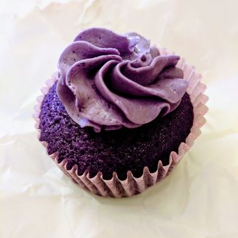 Purple Dough - Ube Cupcake - Desserts Near Me - Woodside, New York